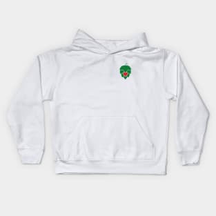 Beer Hops With Heart Kids Hoodie